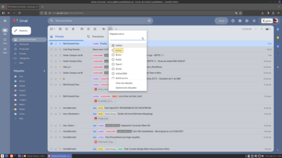 Selecting the checkbox of an email